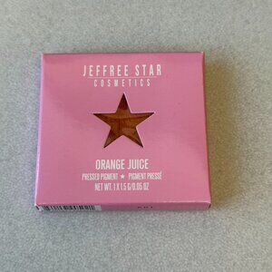 Jeffree Star NIB Orange Juice limited edition pressed pigment